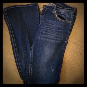 Boot cut jeans